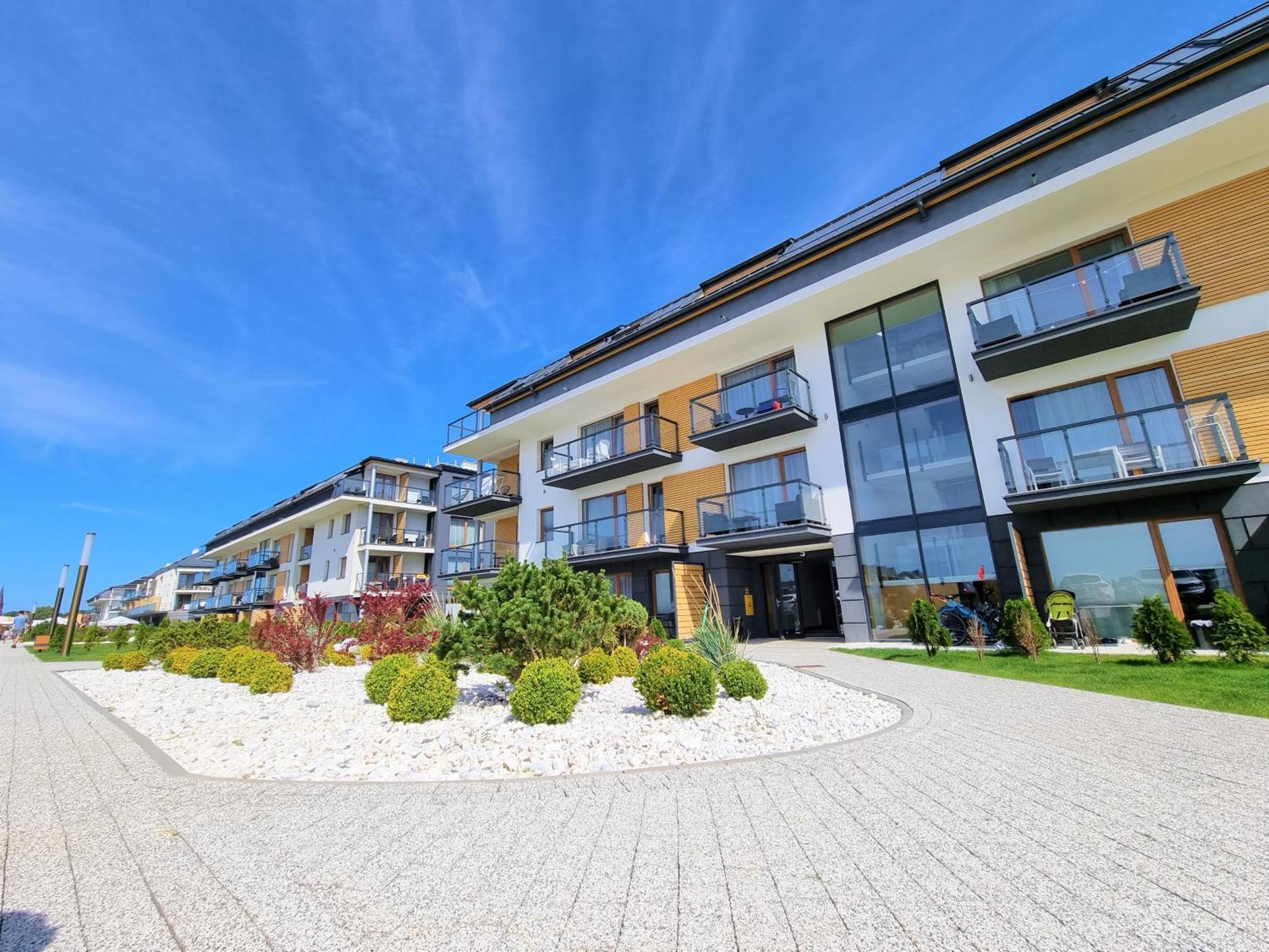 Apartament "Blu10" Z Basenem Sarbinowo Zewnętrze zdjęcie